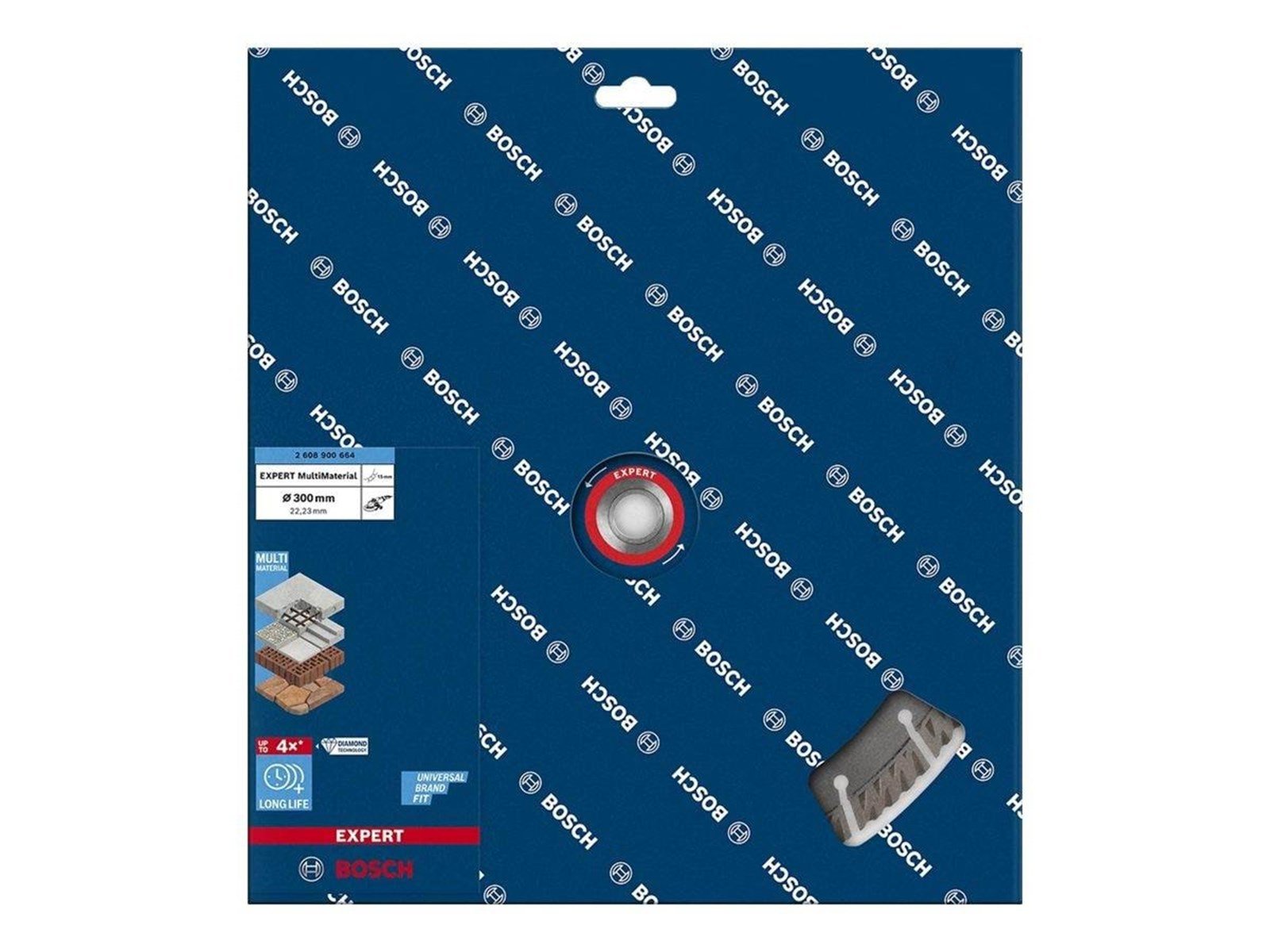 Bosch DIAMANTSKÃ†RESKIVE MULTI 300X22.23MM