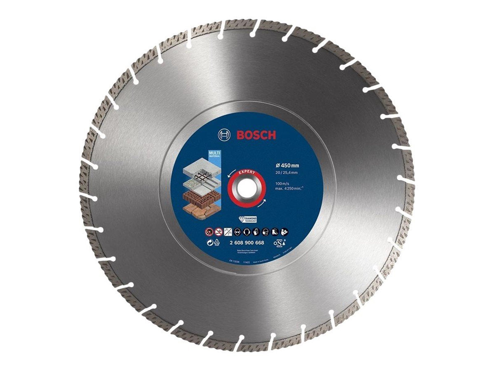 Bosch DIAMANTSKÃ†RESKIVE MULTI 450X25.4MM