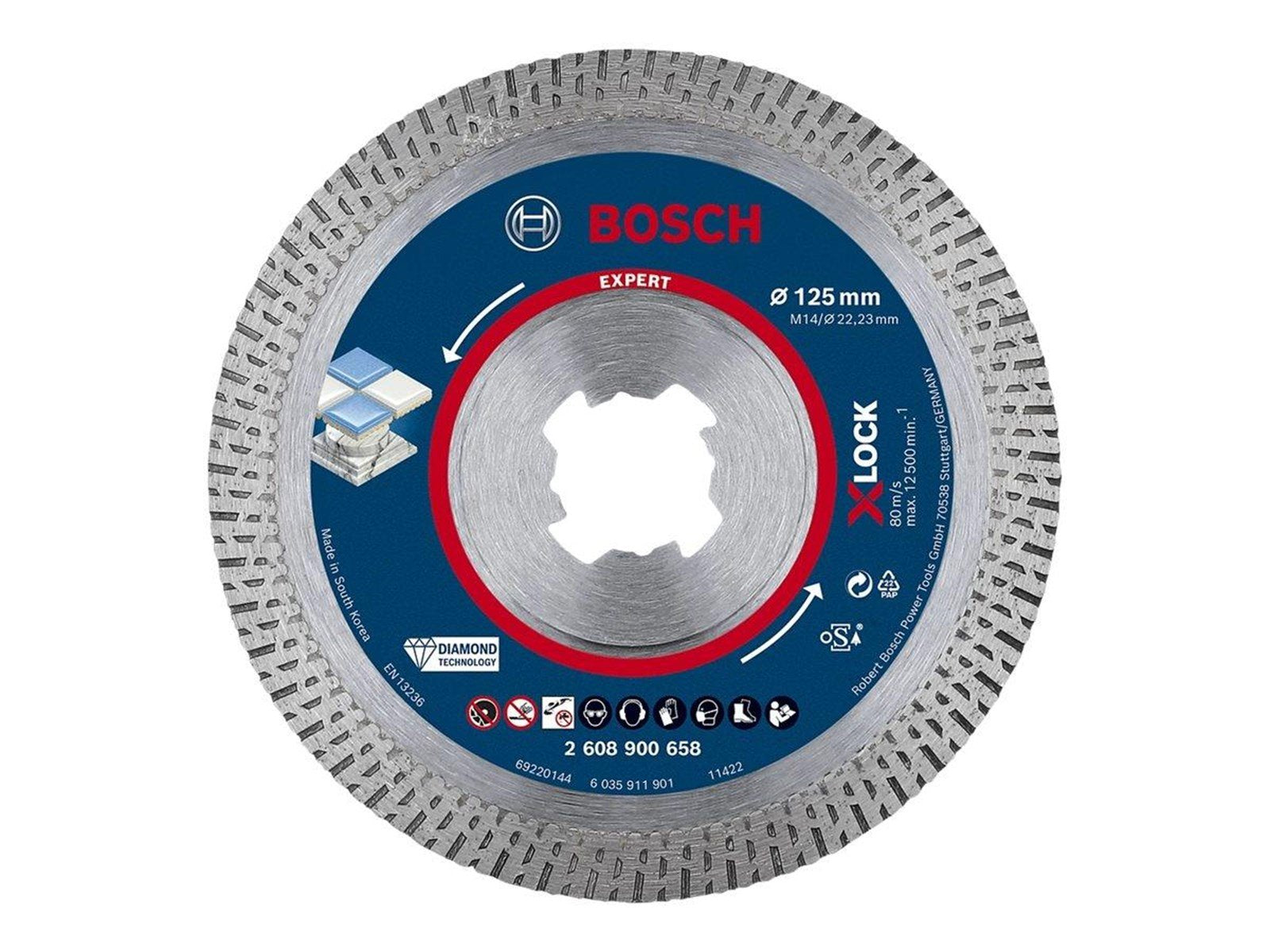Bosch DIAMANTSKÃ†RESKIVE XL HARDCERAMIC 125MM