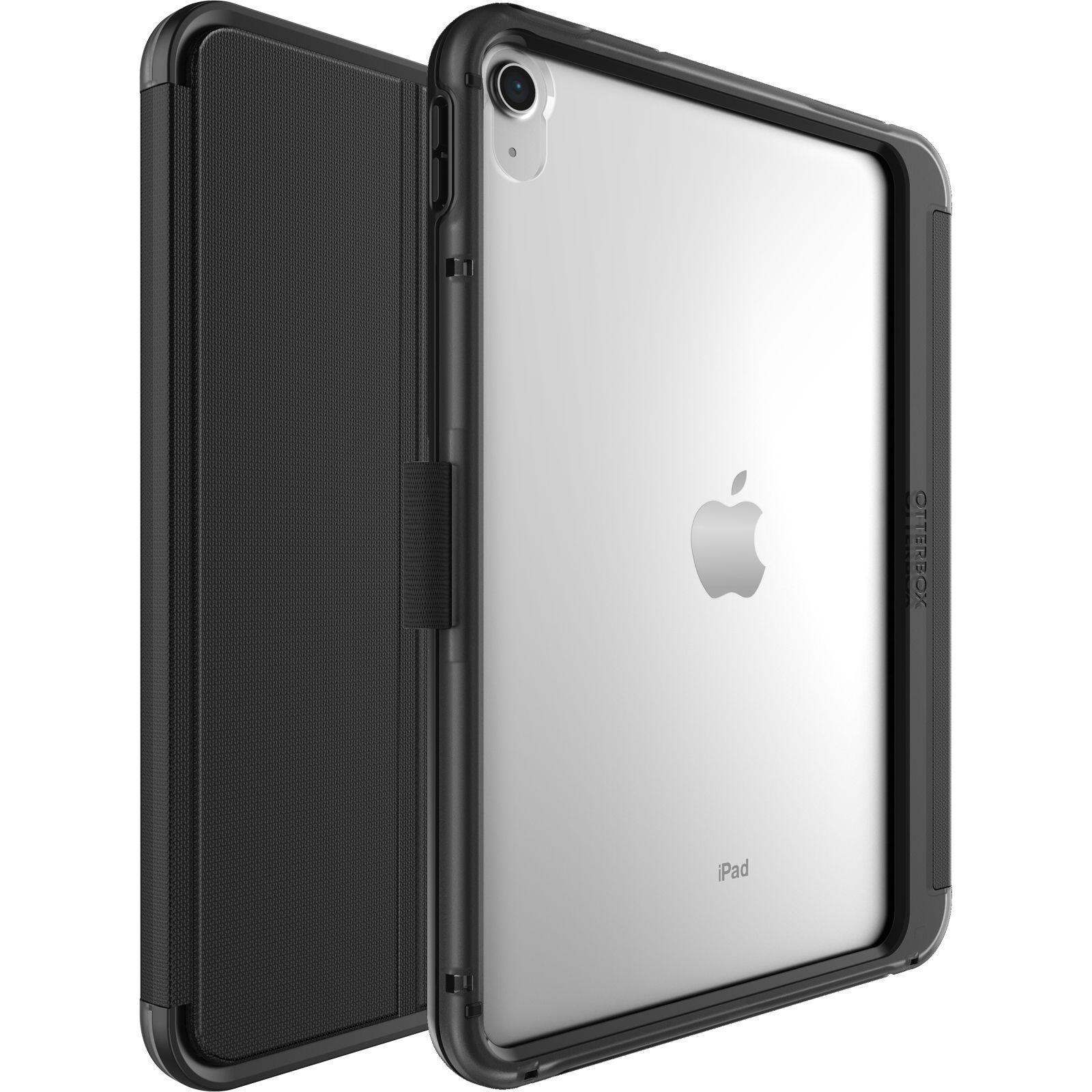OtterBox Symmetry Folio für das Apple iPad der 10. Generation in Schwarz, 10.9' (ProPack/Bulk)
