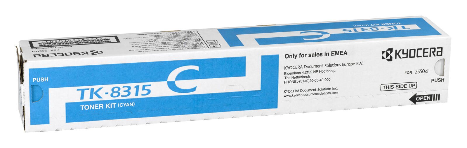 Kyocera Original TK-8315C Toner cyan 6.000 Seiten (1T02MVCNL0) für TASKalfa 2550ci