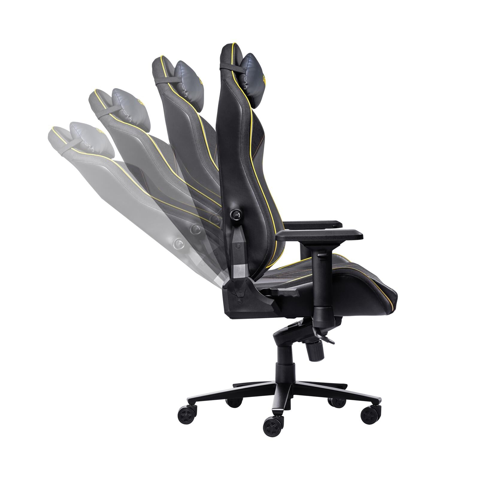 Trust Gaming GXT 721 Ruya Pro Komfortabler Premium-Gaming-Stuhl - Schwarz
