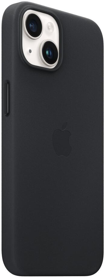 Apple Leder Case mit MagSafe für Apple iPhone 14, Mitternacht