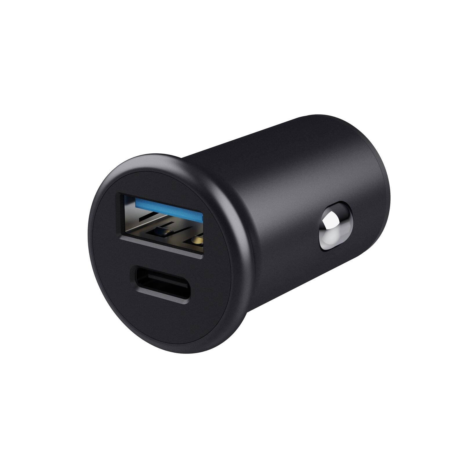 Trust Maxo Schnelles 38-W-Ladegerät fürs Auto mit USB-C und USB-A