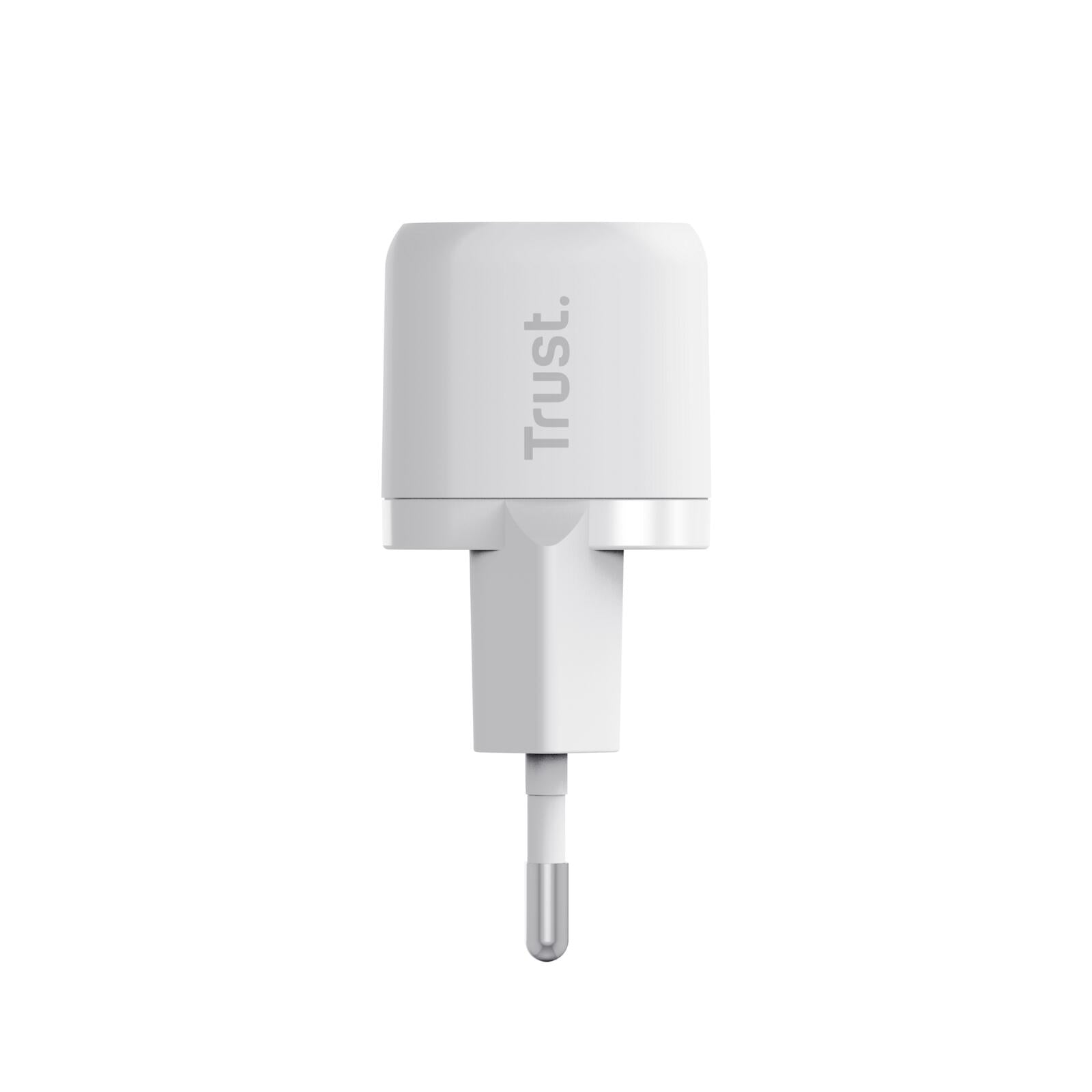 Trust Maxo Ultrakleines USB-C-PD-Ladegerät mit 20 W - Weiß EU