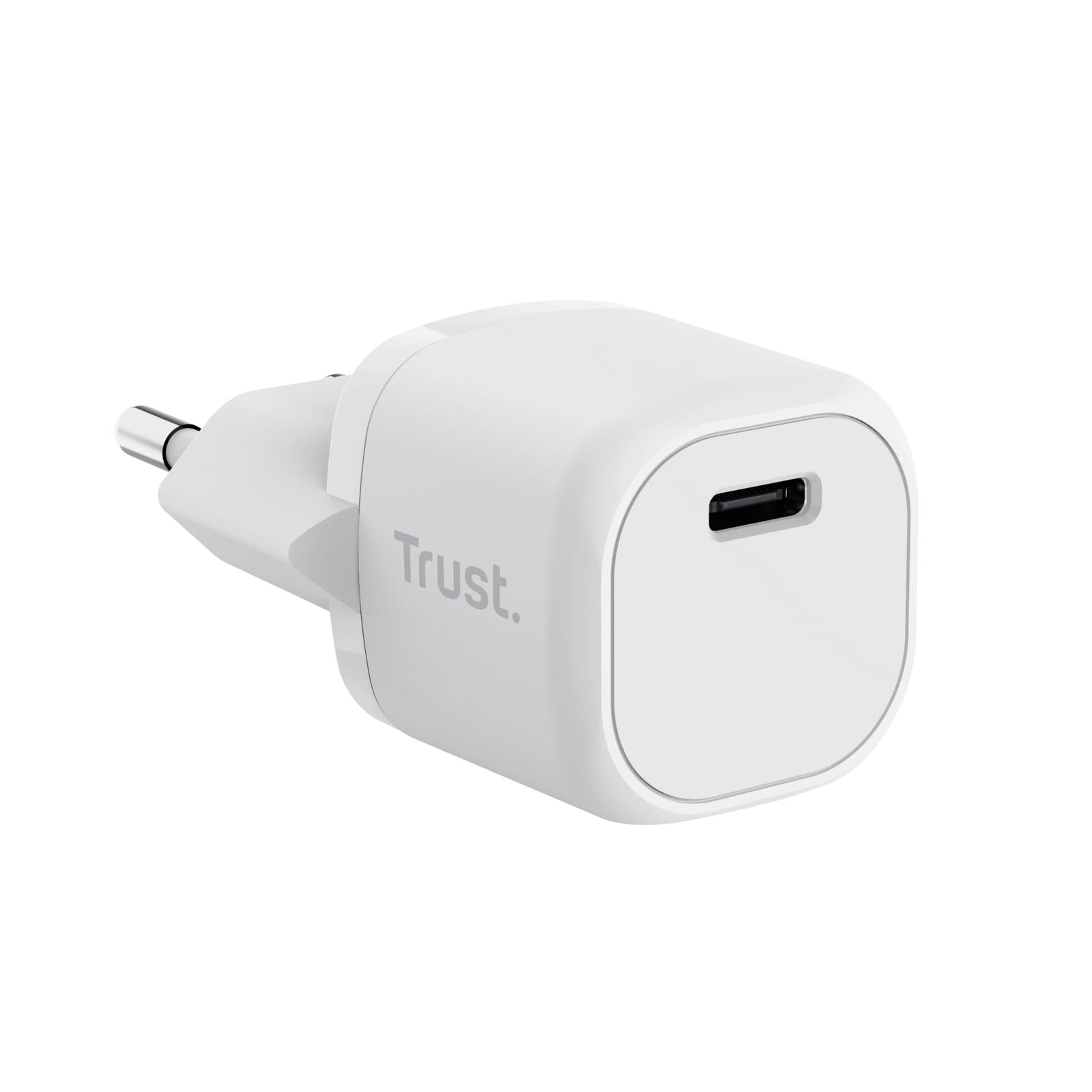 Trust Maxo Ultrakleines USB-C-PD-Ladegerät mit 20 W - Weiß EU
