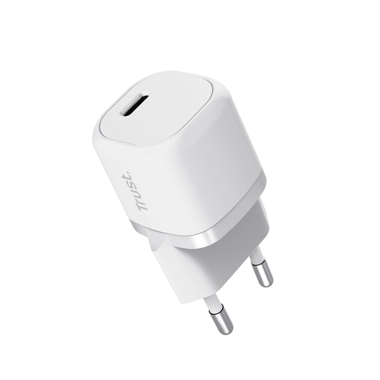Trust Maxo Ultrakleines USB-C-PD-Ladegerät mit 20 W - Weiß EU