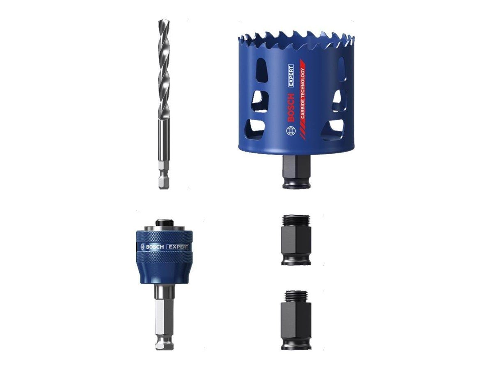 Bosch HULSAV ADAPTERSÃ†T CARBIDE 51MM