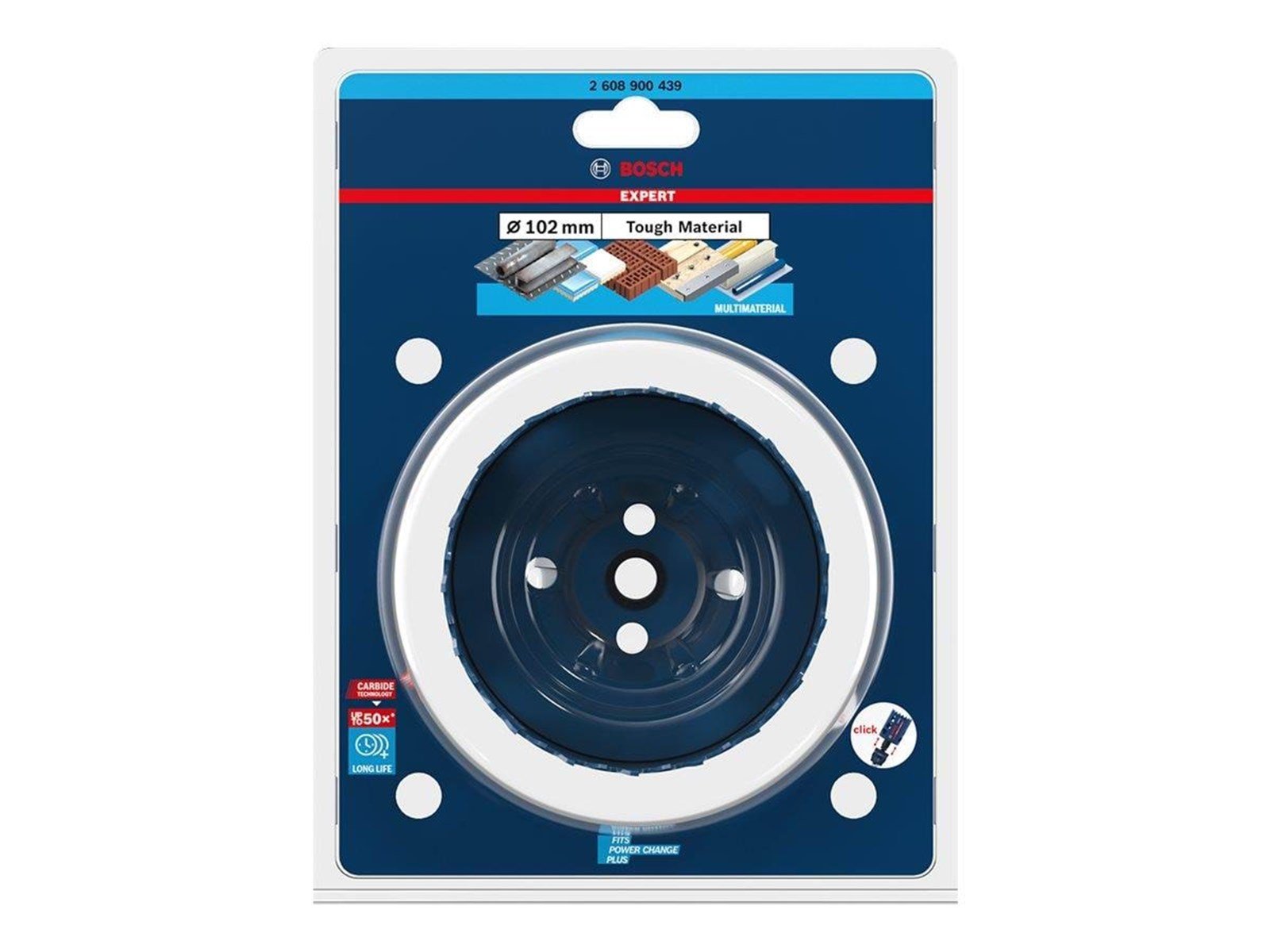 Bosch HULSAV POWERCHANGE 102MM CARBIDE