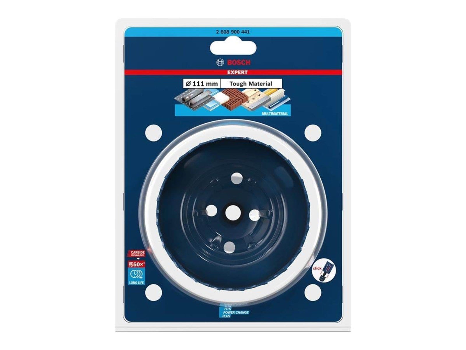 Bosch HULSAV POWERCHANGE 111MM CARBIDE