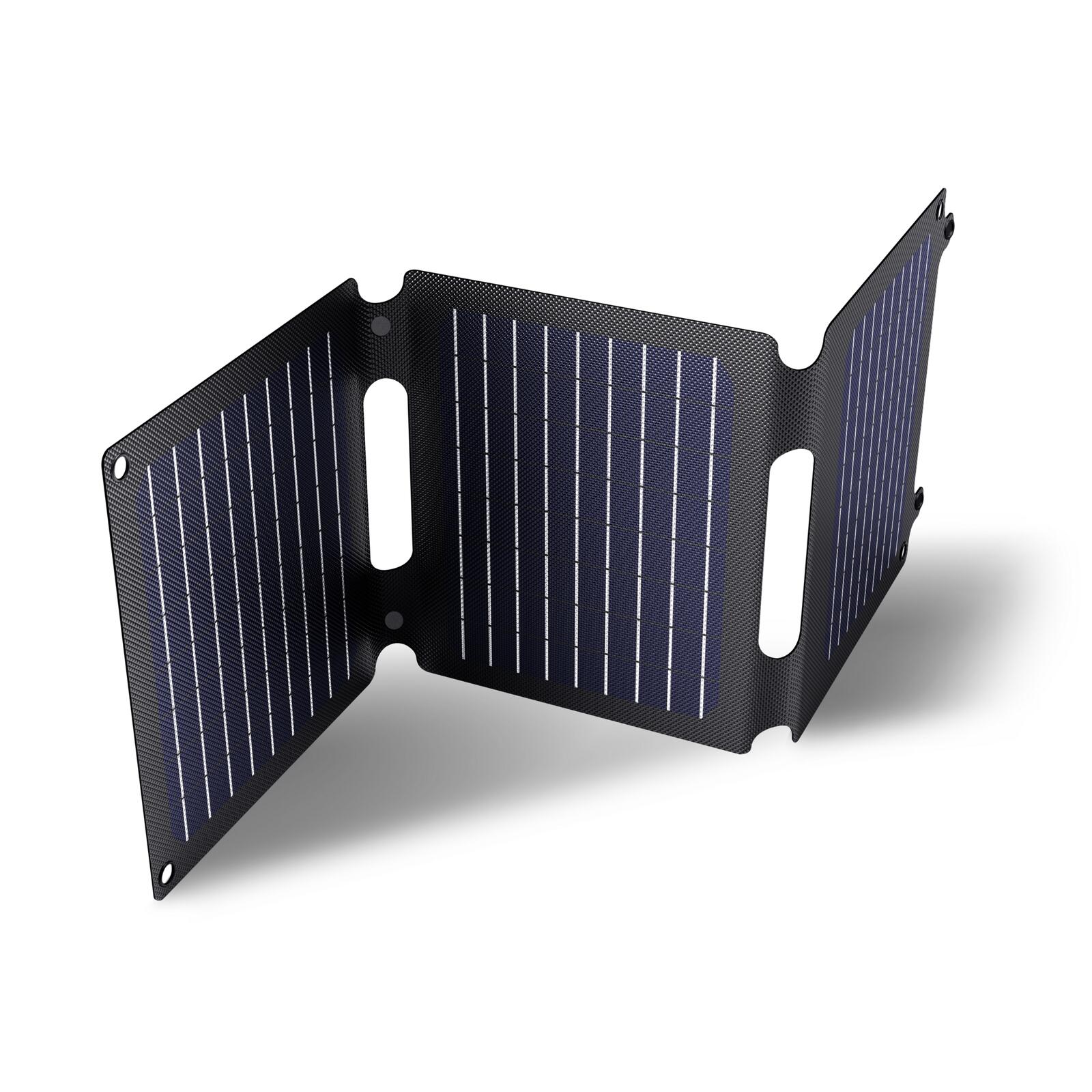 Trust Mobile Zuny 20 W Tragbares Solarmodul - Schwarz