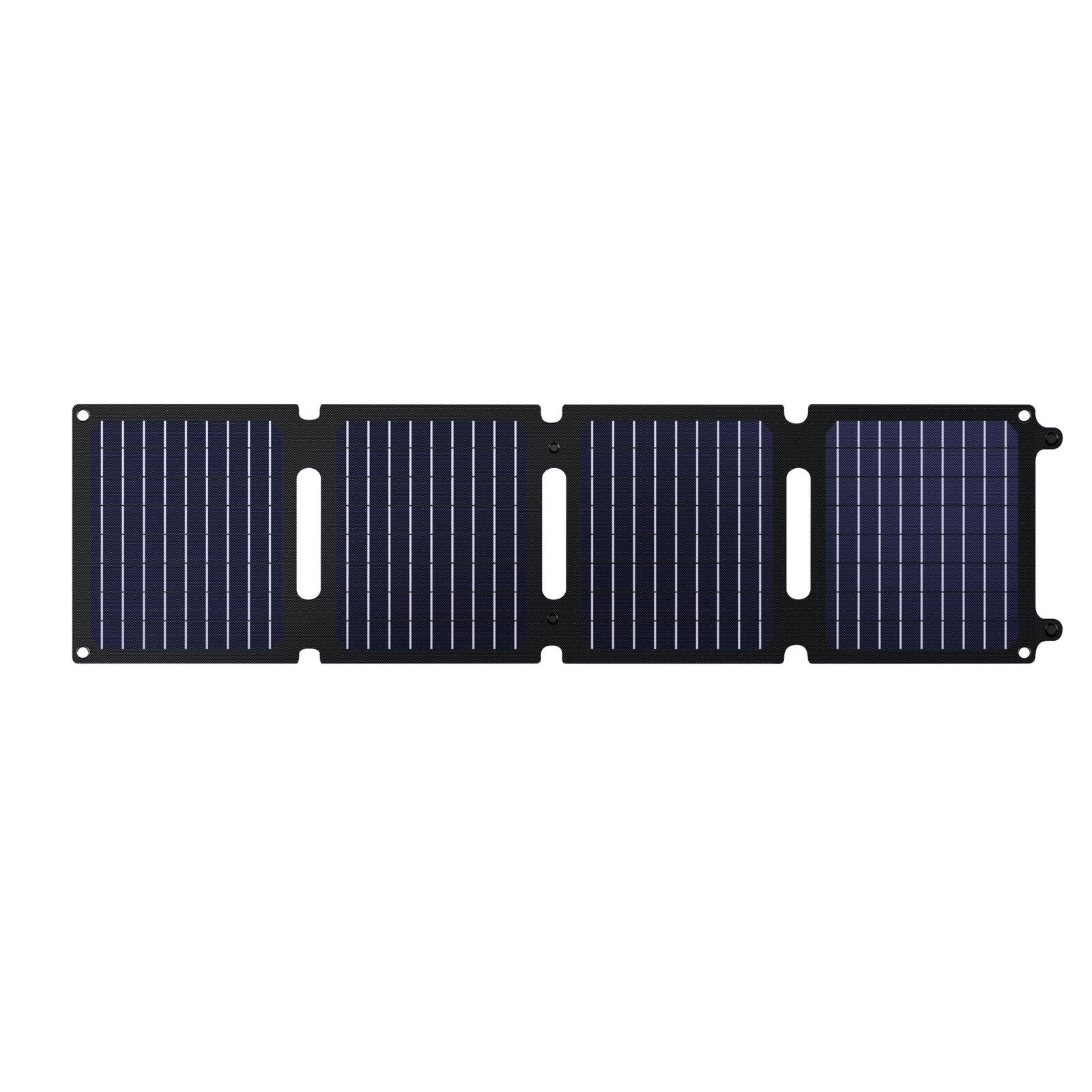 Trust Mobile Zuny 40 W Tragbares Solarmodul - Schwarz