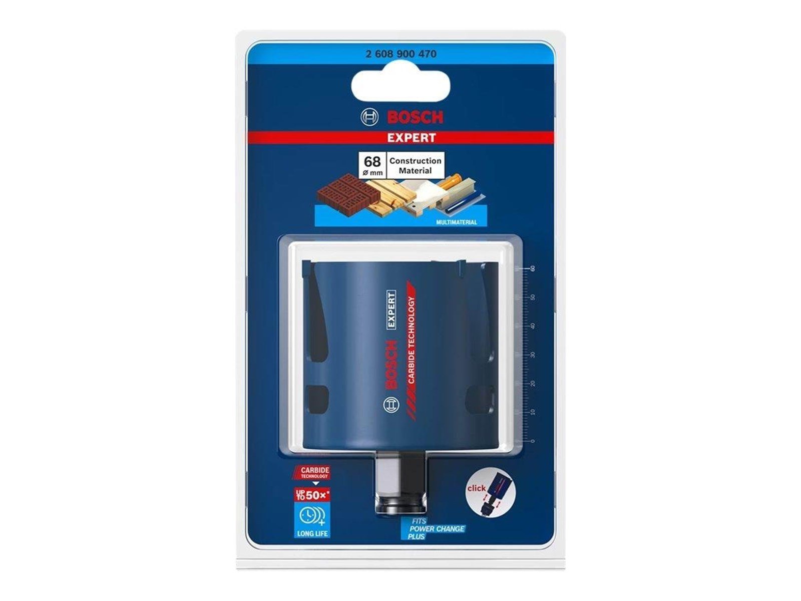 Bosch HULSAV POWERCHANGE MULTI 68MM