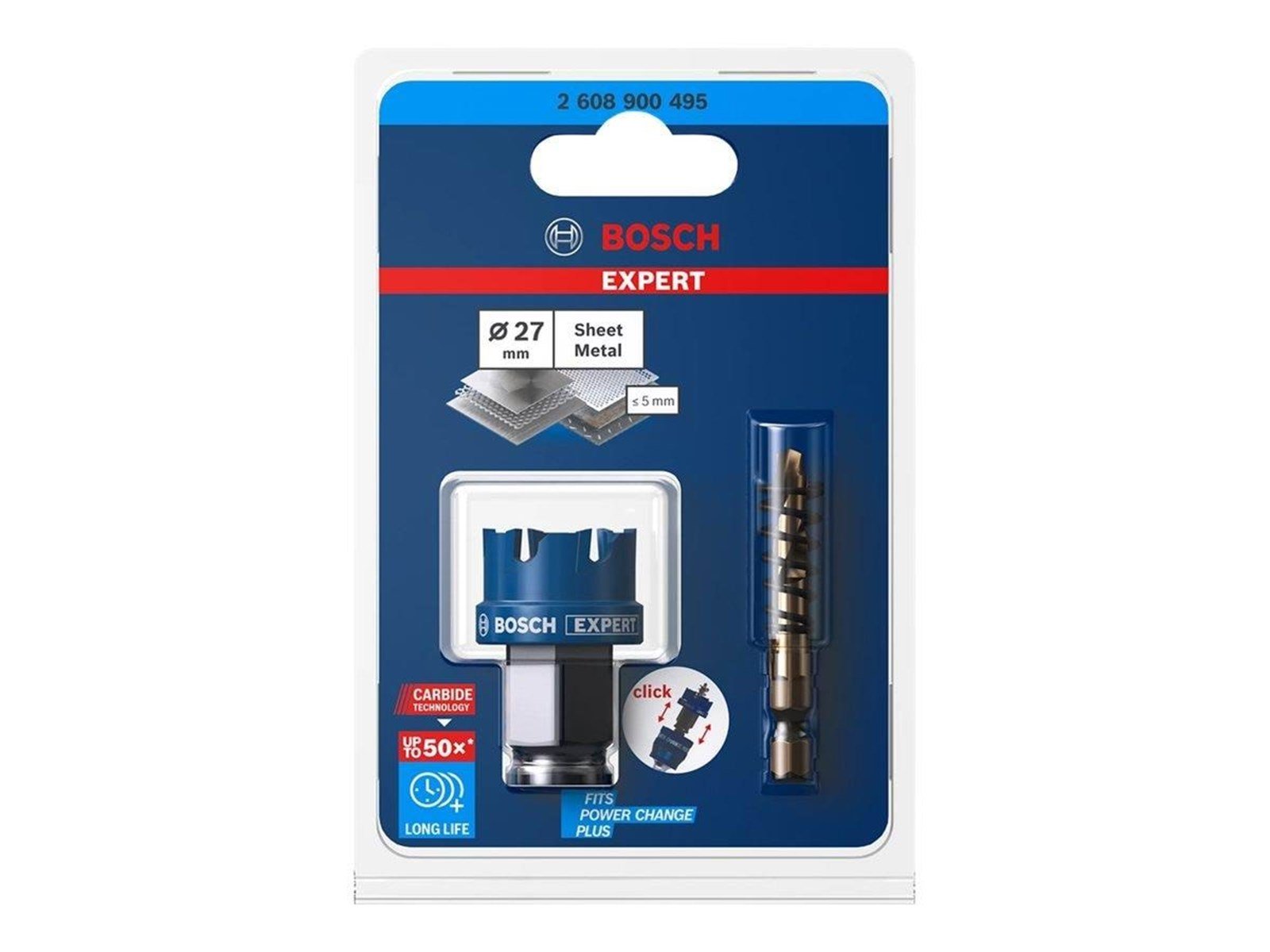 Bosch HULSAV POWERCHANGE SHEET CARBIDE 27MM