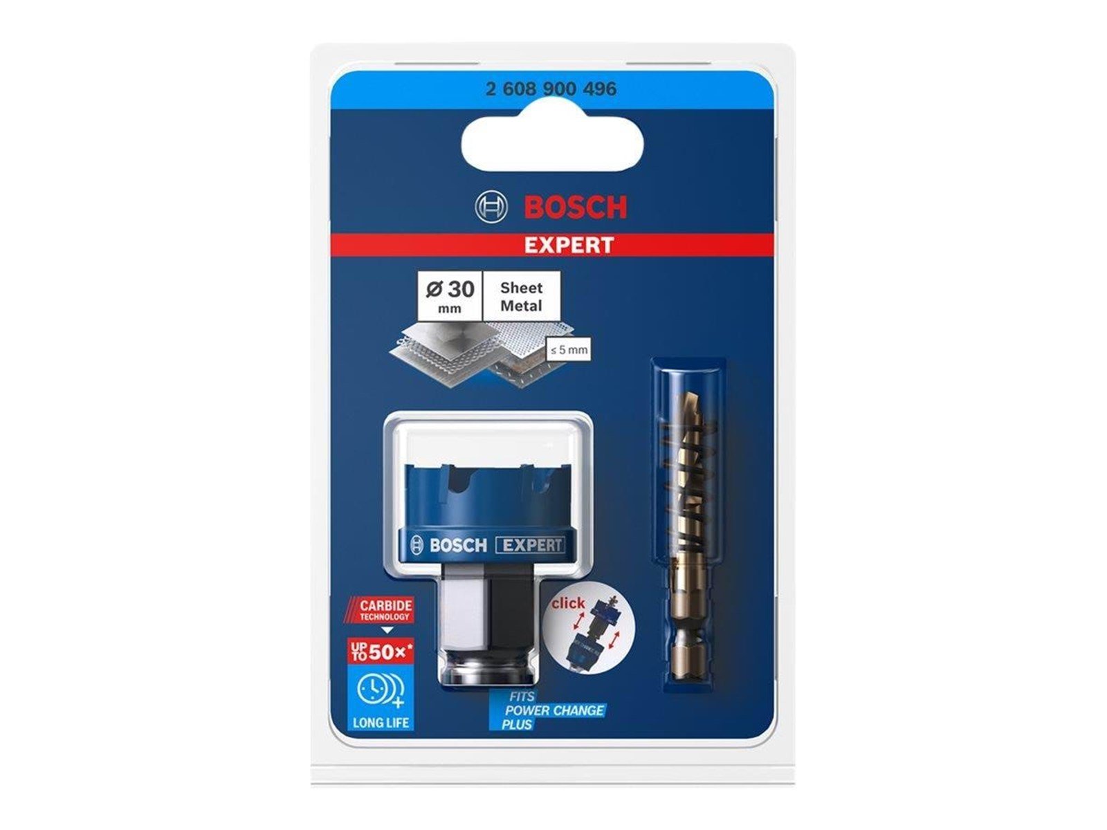 Bosch HULSAV POWERCHANGE SHEET CARBIDE 30MM