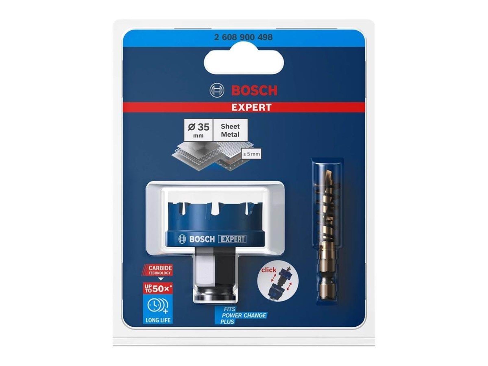 Bosch HULSAV POWERCHANGE SHEET CARBIDE 35MM