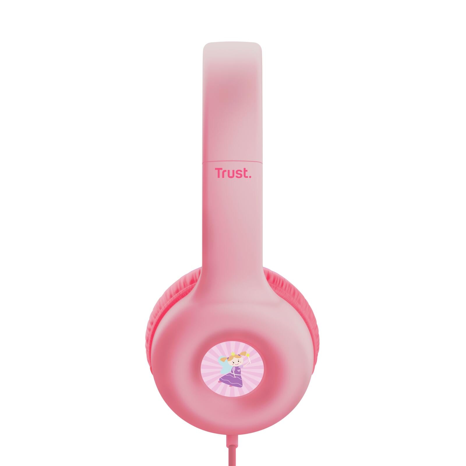 Trust Nouna Kopfhörer für Kinder - Rosa
