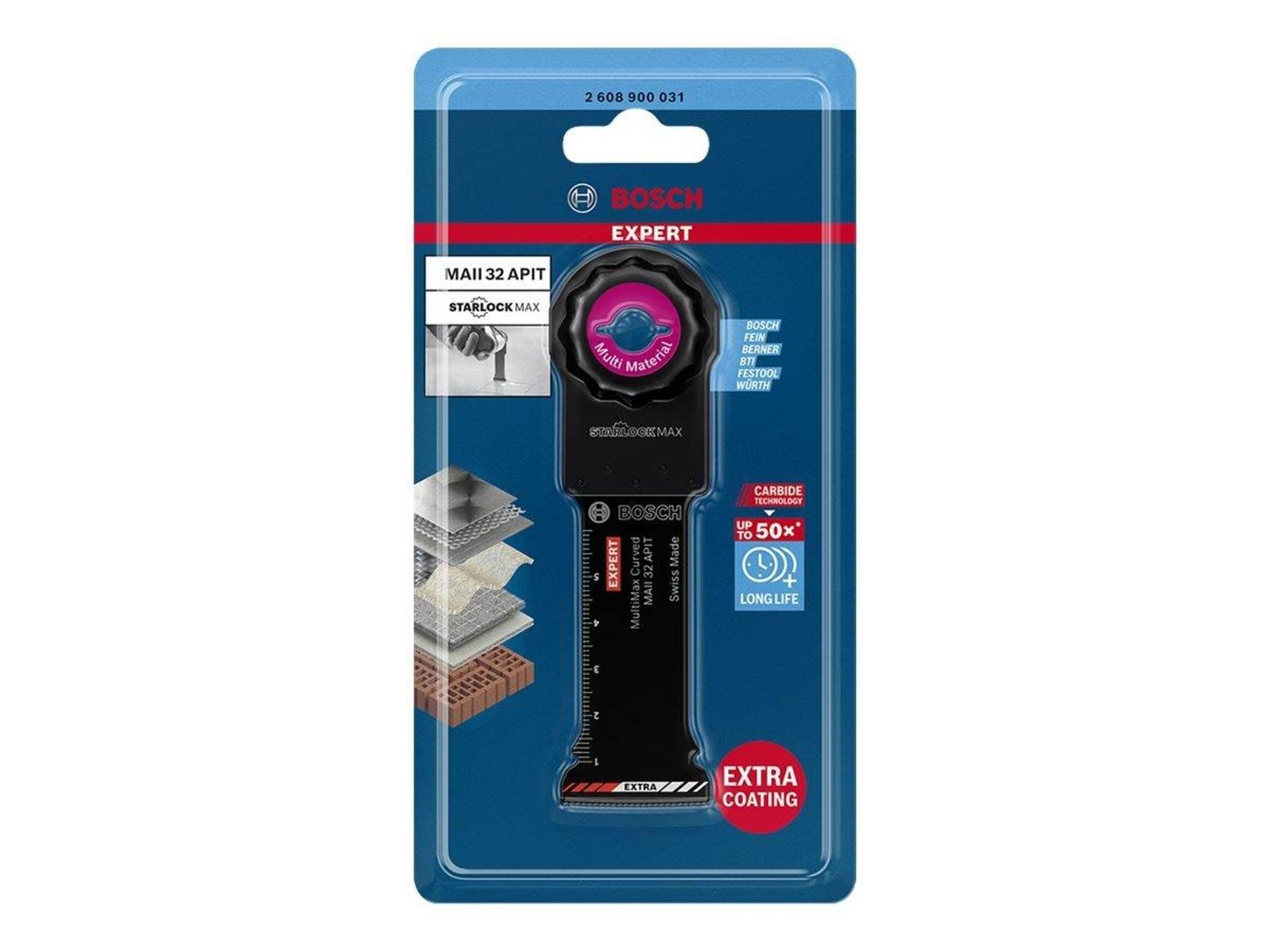 Bosch SAVKLINGE MAII32APT MULTIMATERIAL 10 STK