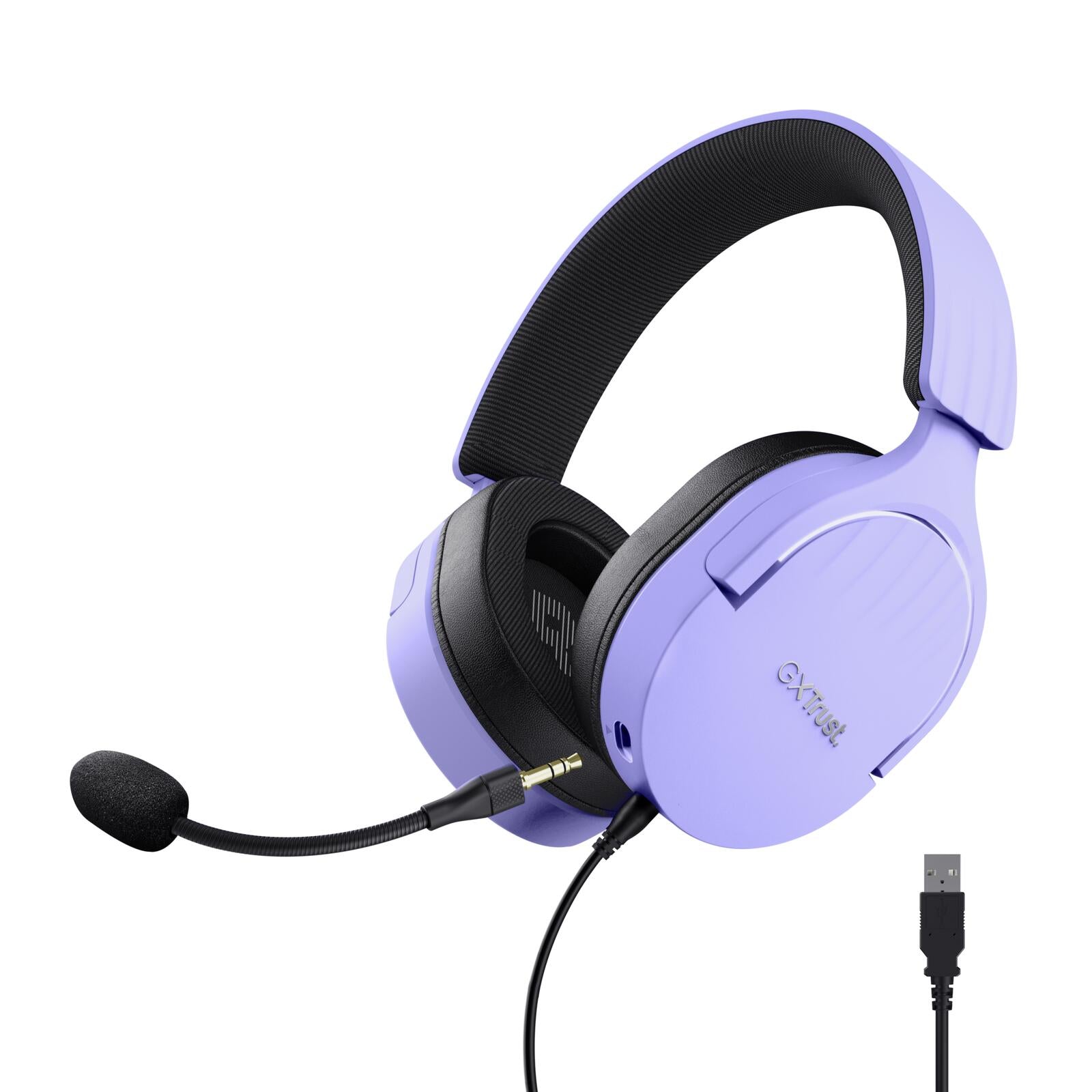 Trust Fayzo 7.1 USB-Gaming-Headset-Purpur
