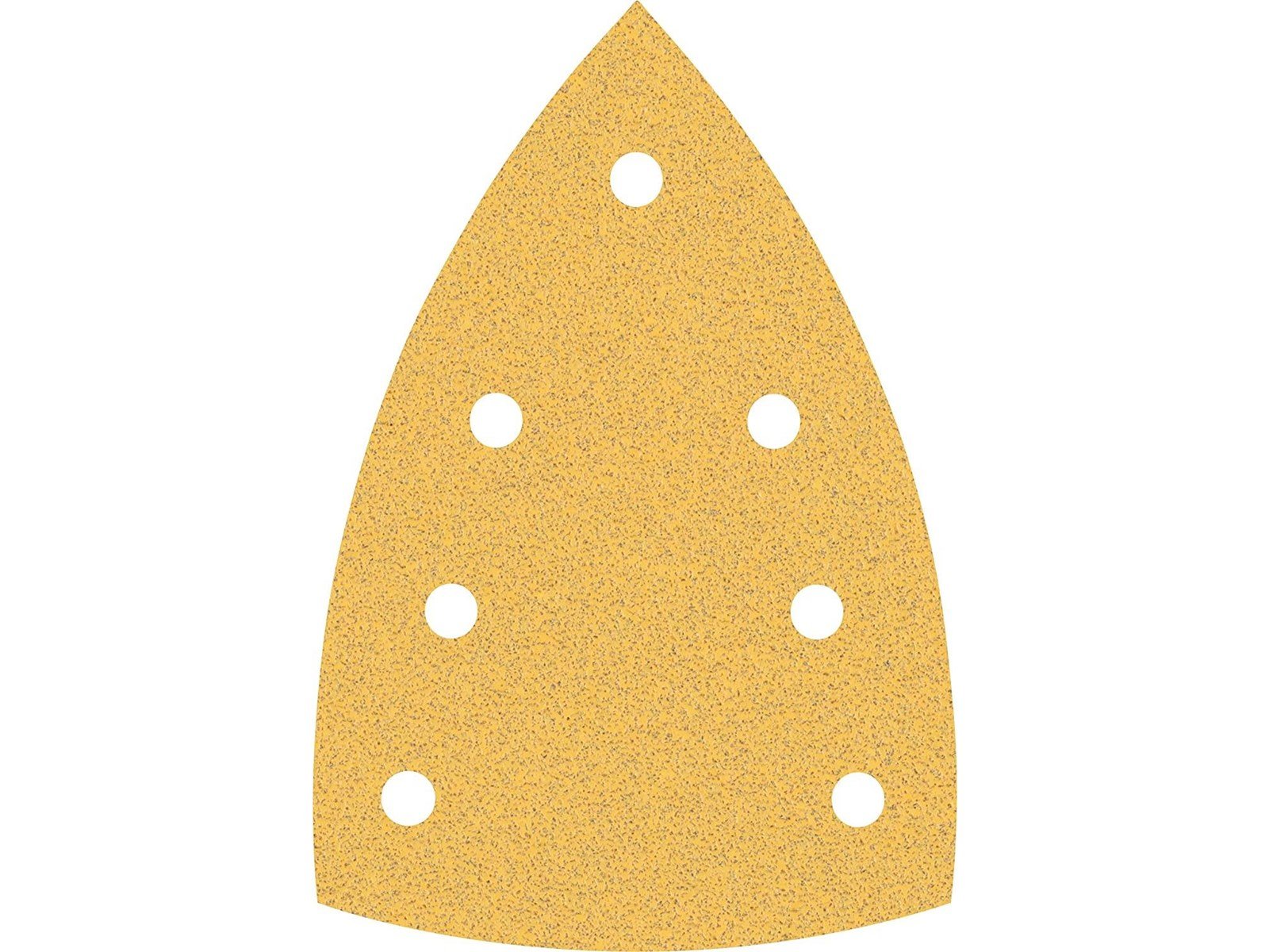 Bosch Expert C470 Hook and Loop Large Delta Sanding Sheets for Paint and Wood 100mm X 150mm 80g Pack of 10