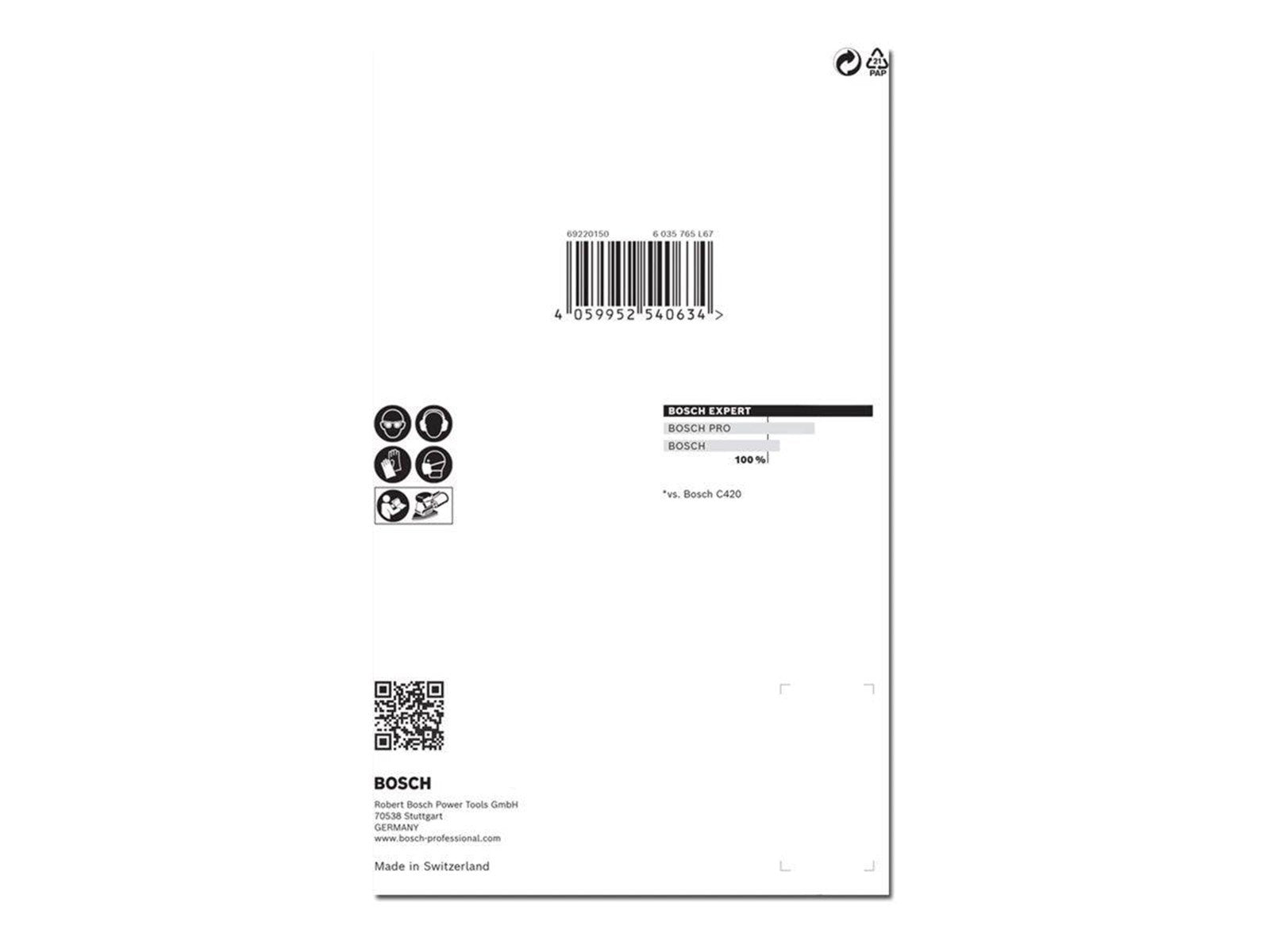 Bosch SLIBEBLAD DELTA 100X150MM NET K150 10STK