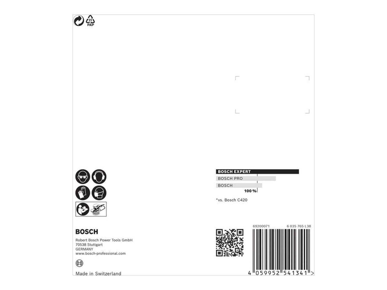 Bosch SLIBEBLAD EXC 115MM K400 8H 5 STK