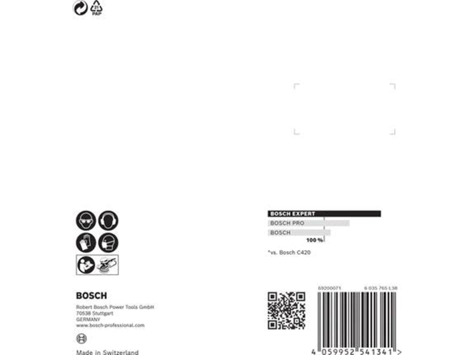 Bosch SLIBEBLAD EXC 125MM K100 8H 5 STK