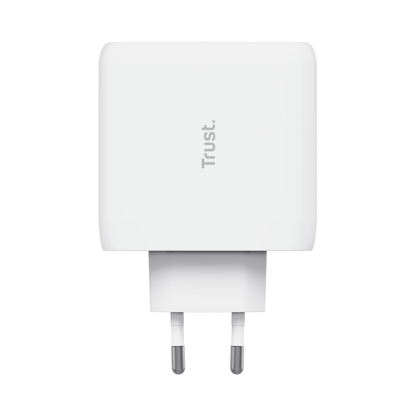 Trust Maxo Duales 65 W USB-C-Ladegerät - Weiß EU