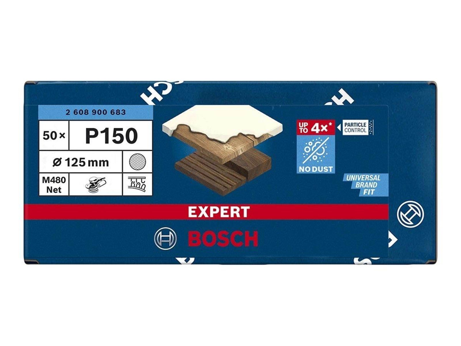Bosch SLIBEBLAD EXC 125MM NET K150 50 STK