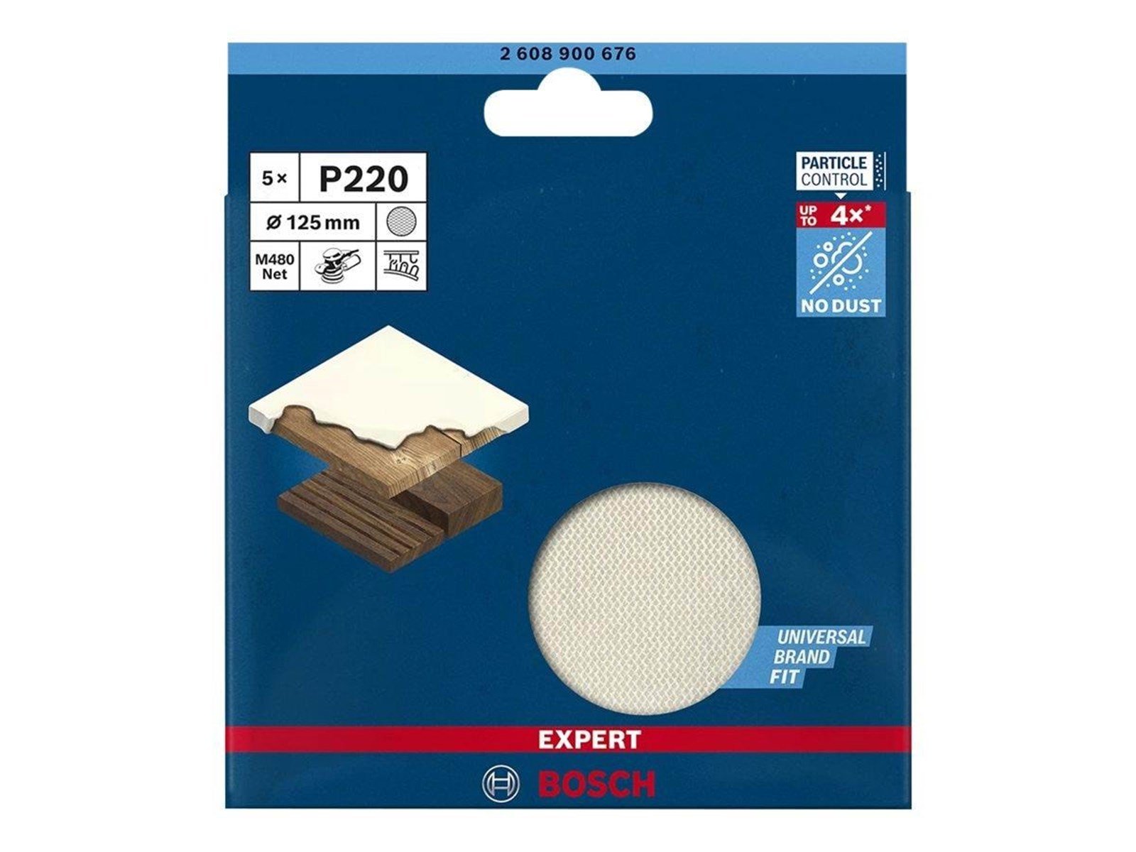 Bosch SLIBEBLAD EXC 125MM NET K220 5 STK