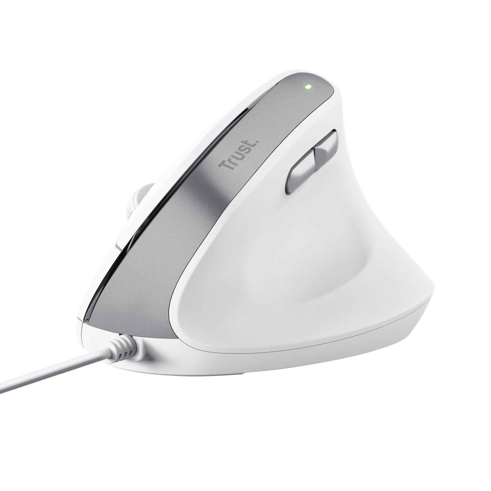 Trust Bayo II Ergonomische Maus - Weiß