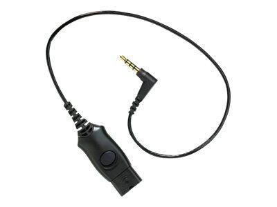 Poly MO300-iPhone & Blackberry - Headset-Kabel - 4-poliger M