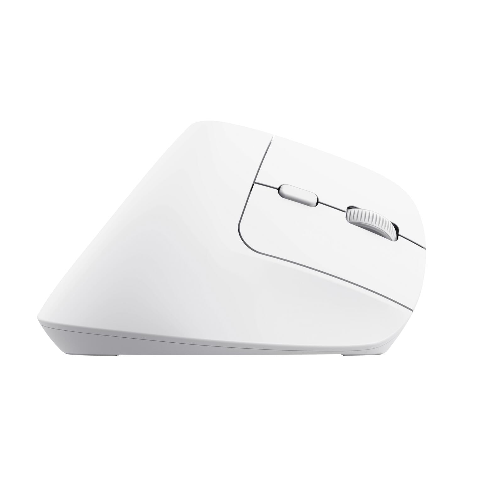Trust Bayo+ Ergonomische kabellose Maus für mehrere Geräte - Weiß