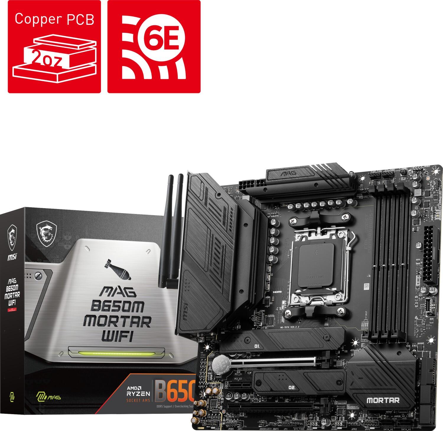 MSI MAG B650M Mortar WiFi