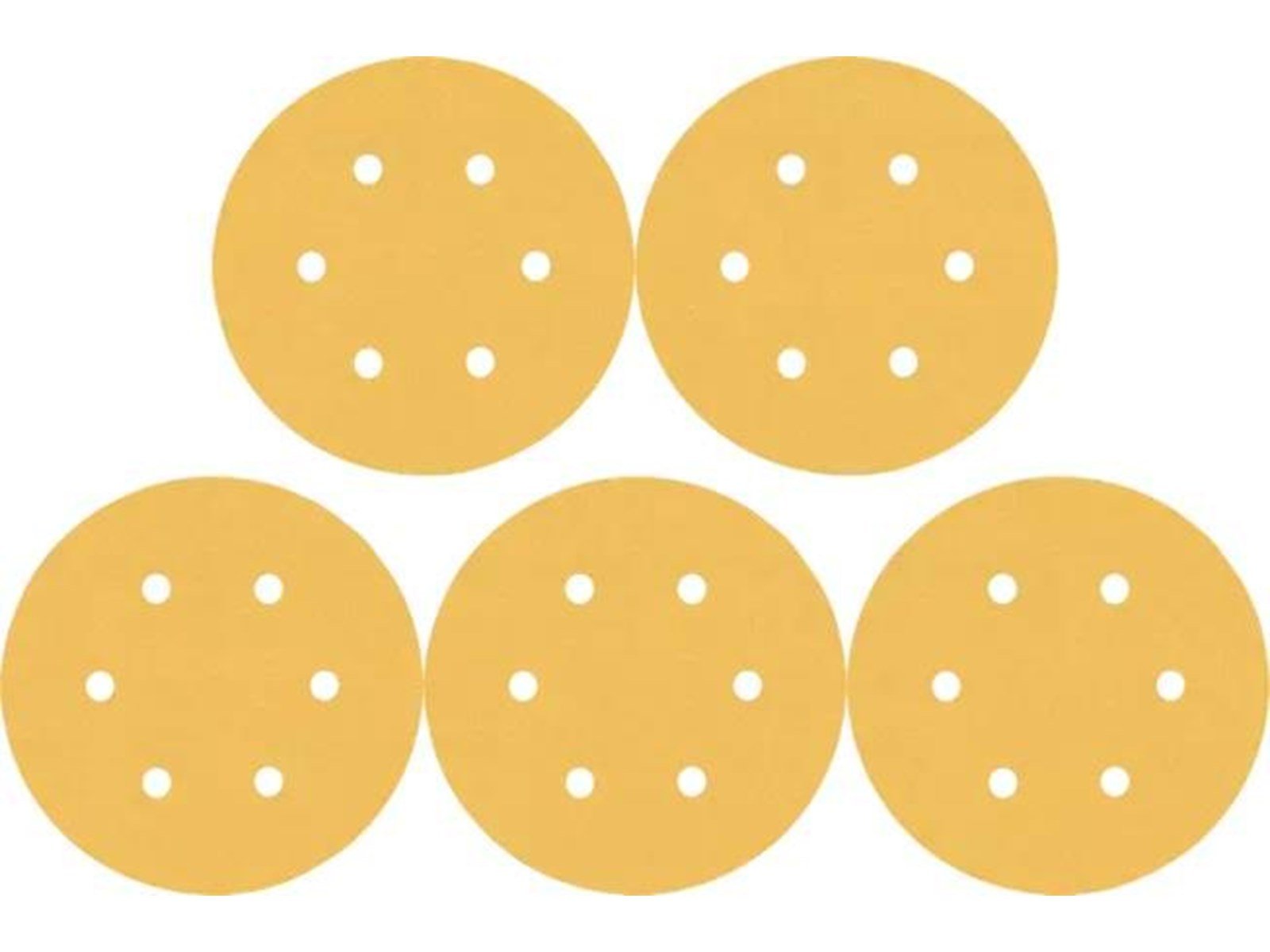 Bosch SLIBEBLAD EXC 150MM K100 6H 5 STK