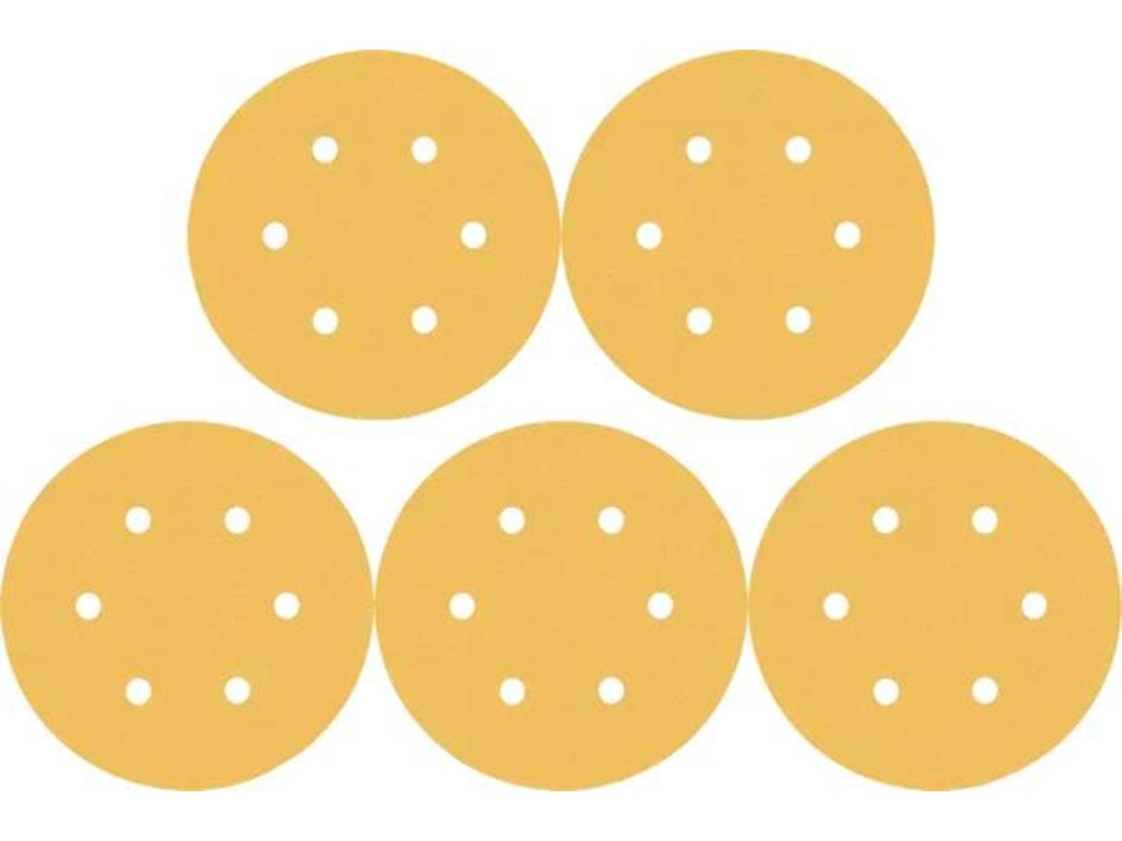 Bosch SLIBEBLAD EXC 150MM K100 6H 5 STK