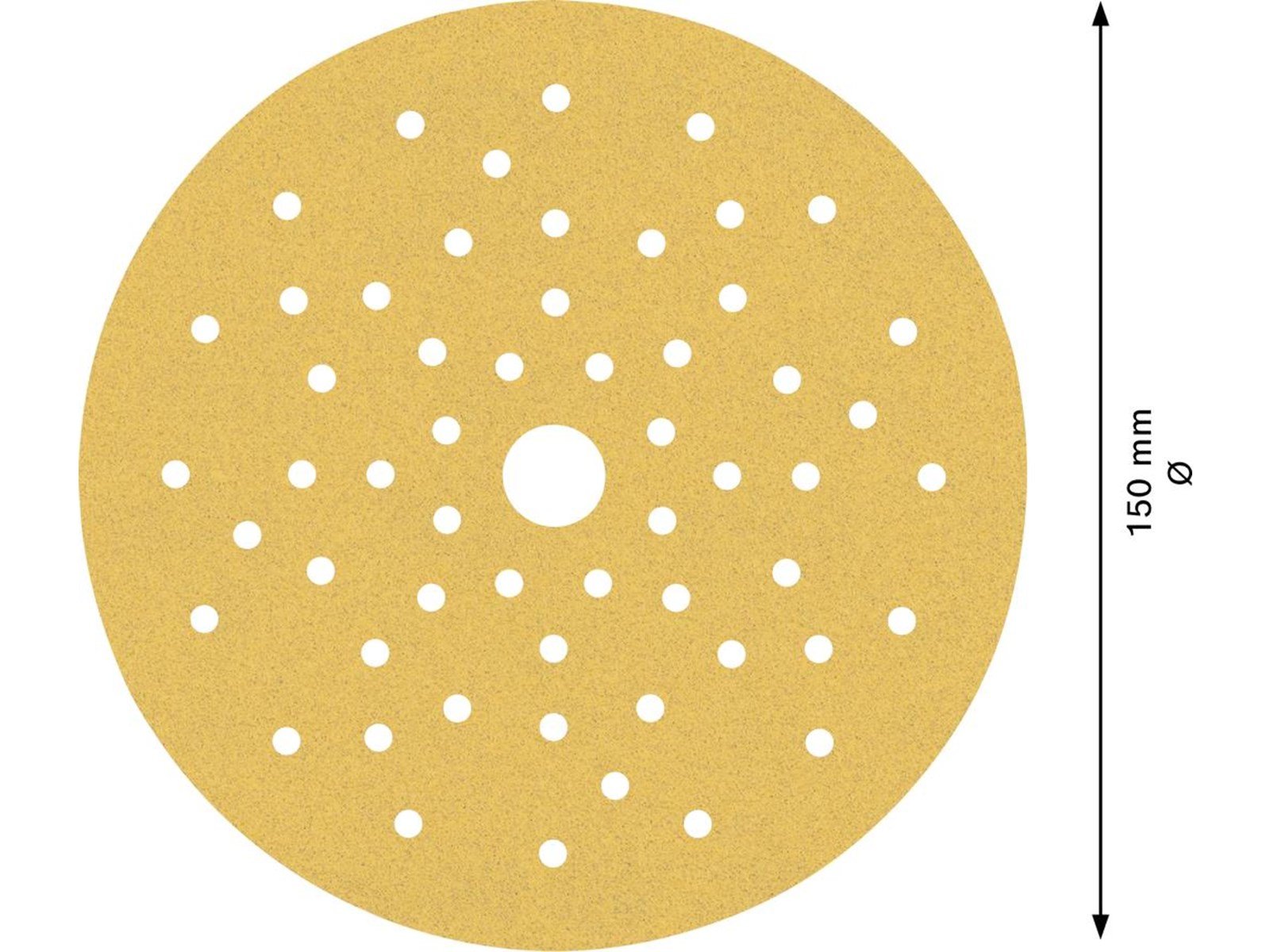 Bosch sanding blade exc 150mm k120 multi 50 pcs