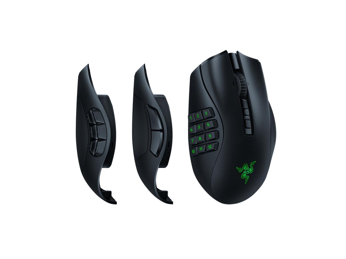 Razer Naga V2 Pro - Kabellose MMO-Gaming-Maus