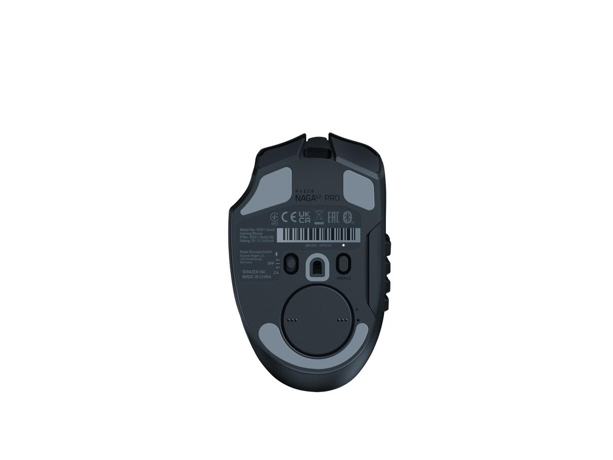 Razer Naga V2 Pro - Kabellose MMO-Gaming-Maus
