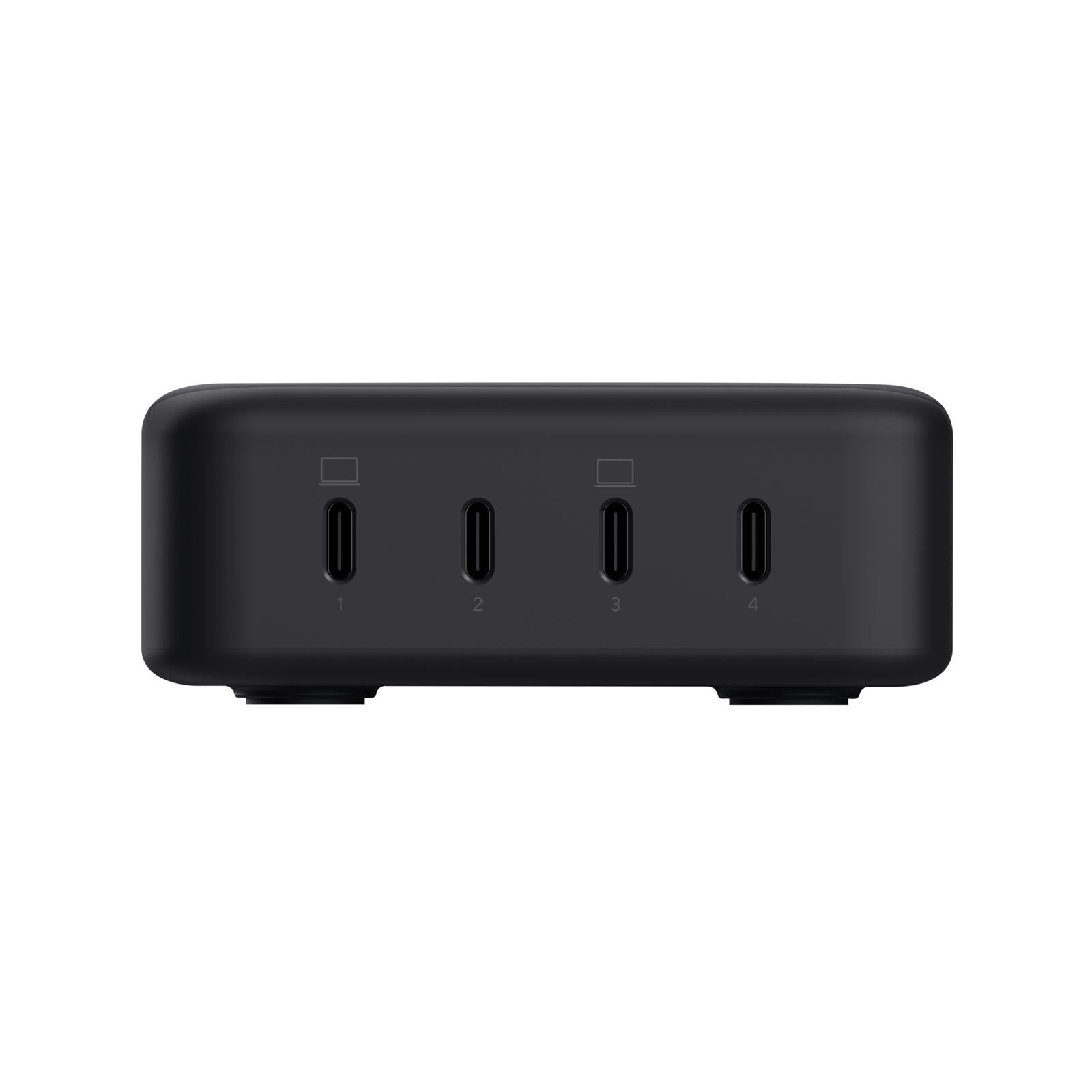 Trust Maxo 240 W GaN USB-C Tischladegerät mit 4 Anschlüssen - Schwarz EU