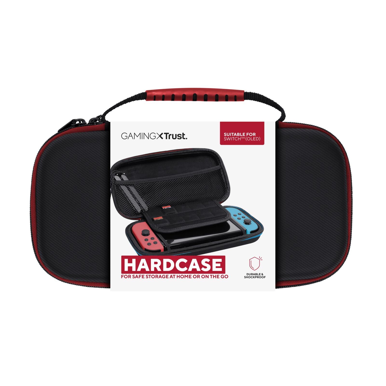 Trust Gaming GXT 1248 Hartschalenetui für Nintendo Switch - Schwarz