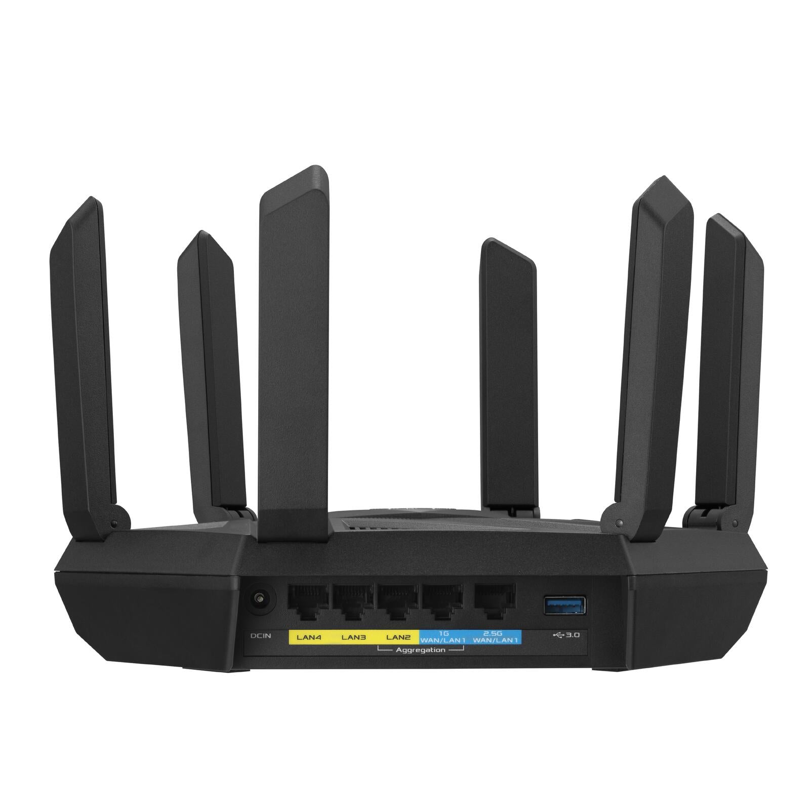 ASUS Router RT-AXE7800 Tri-Band 6GHz WiFi 6E 2.5G Ethernet (90IG07B0-MU9B00)