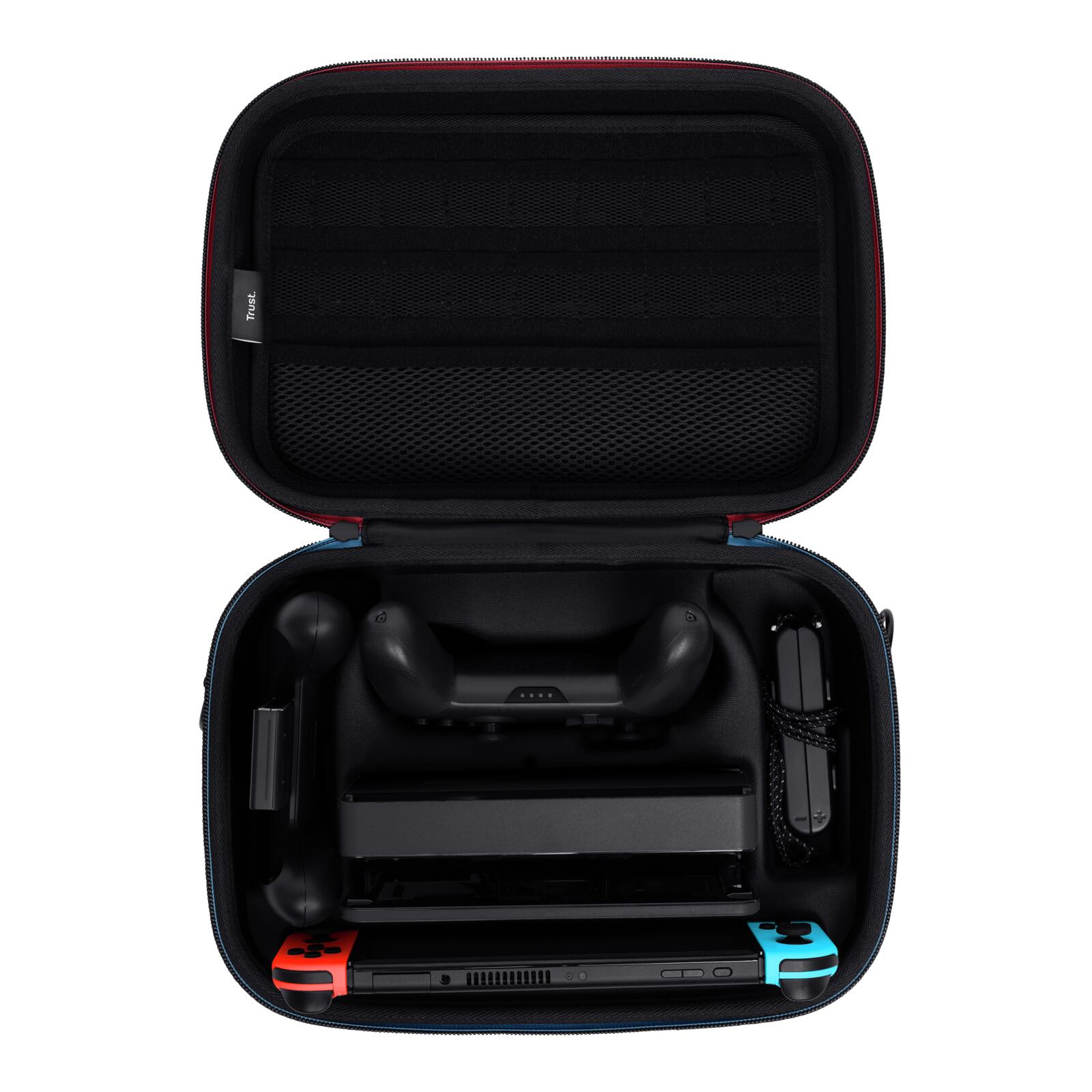 Trust Gaming GXT 1247 XXL Hartschalenetui für Nintendo Switch - Schwarz