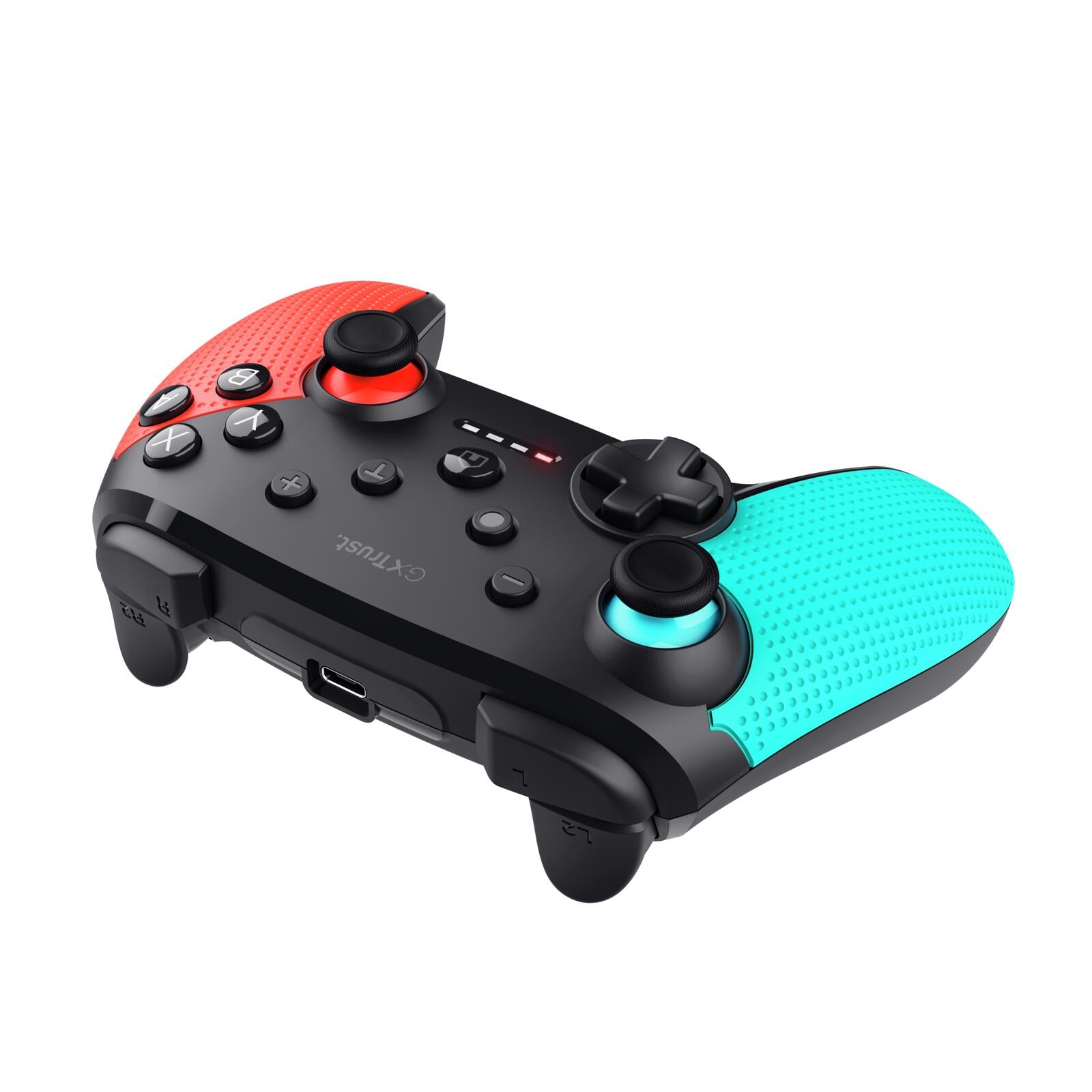 Trust Gaming GXT 1246B Muta Kabelloser Controller für Nintendo Switch - Blau/Rot