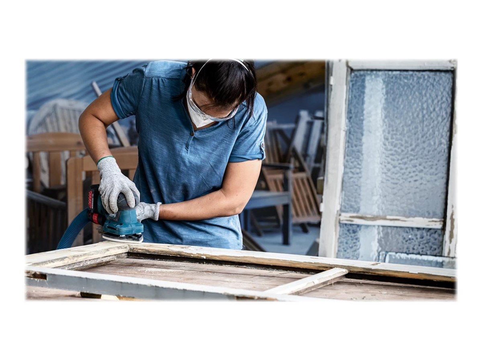 Bosch EXPERT C470 Orbital Sandpaper Perforated (L X W) 115 Mm X 107mm 10-Pack