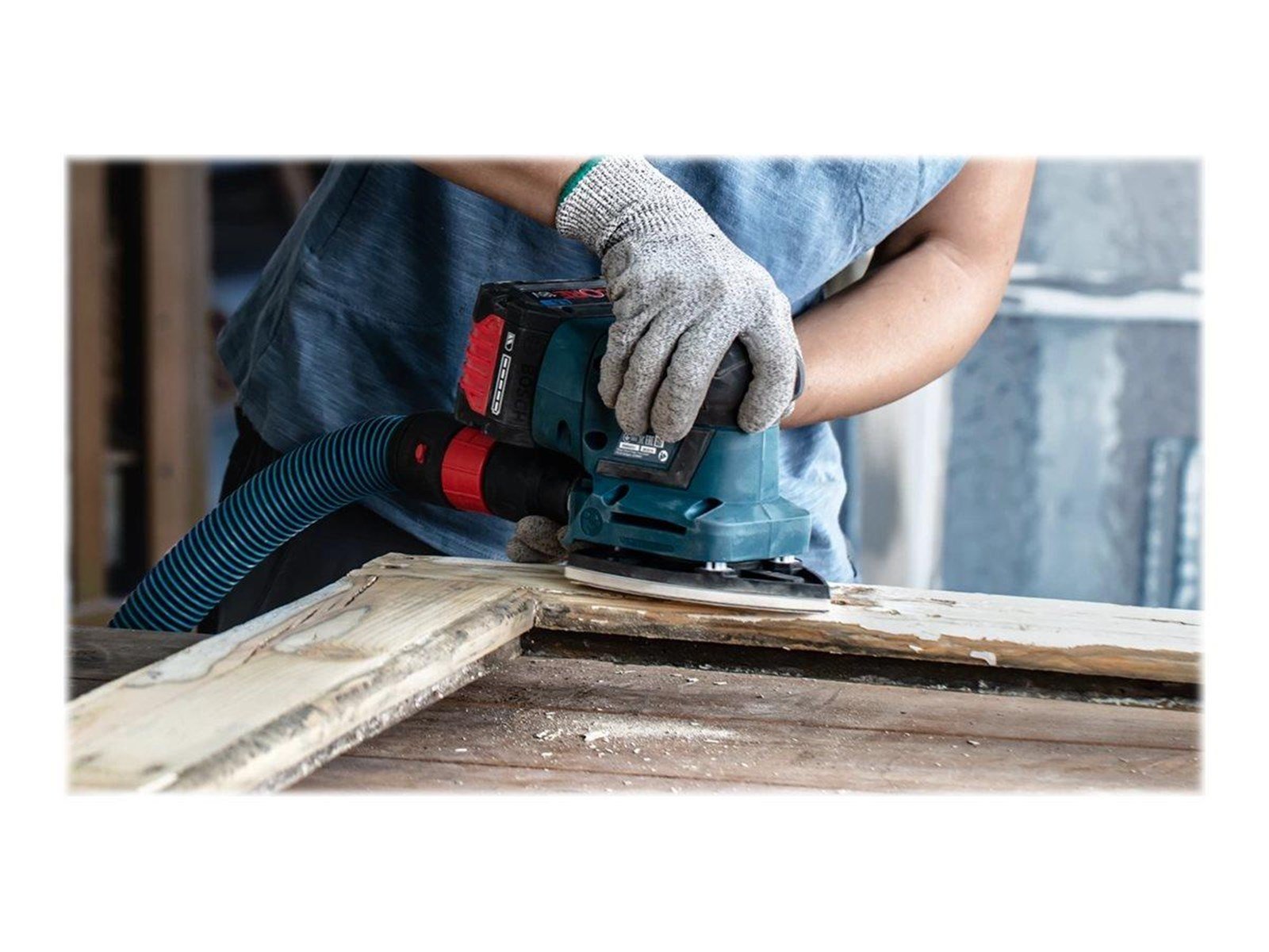 Bosch EXPERT C470 Orbital Sandpaper Perforated (L X W) 115 Mm X 107mm 10-Pack