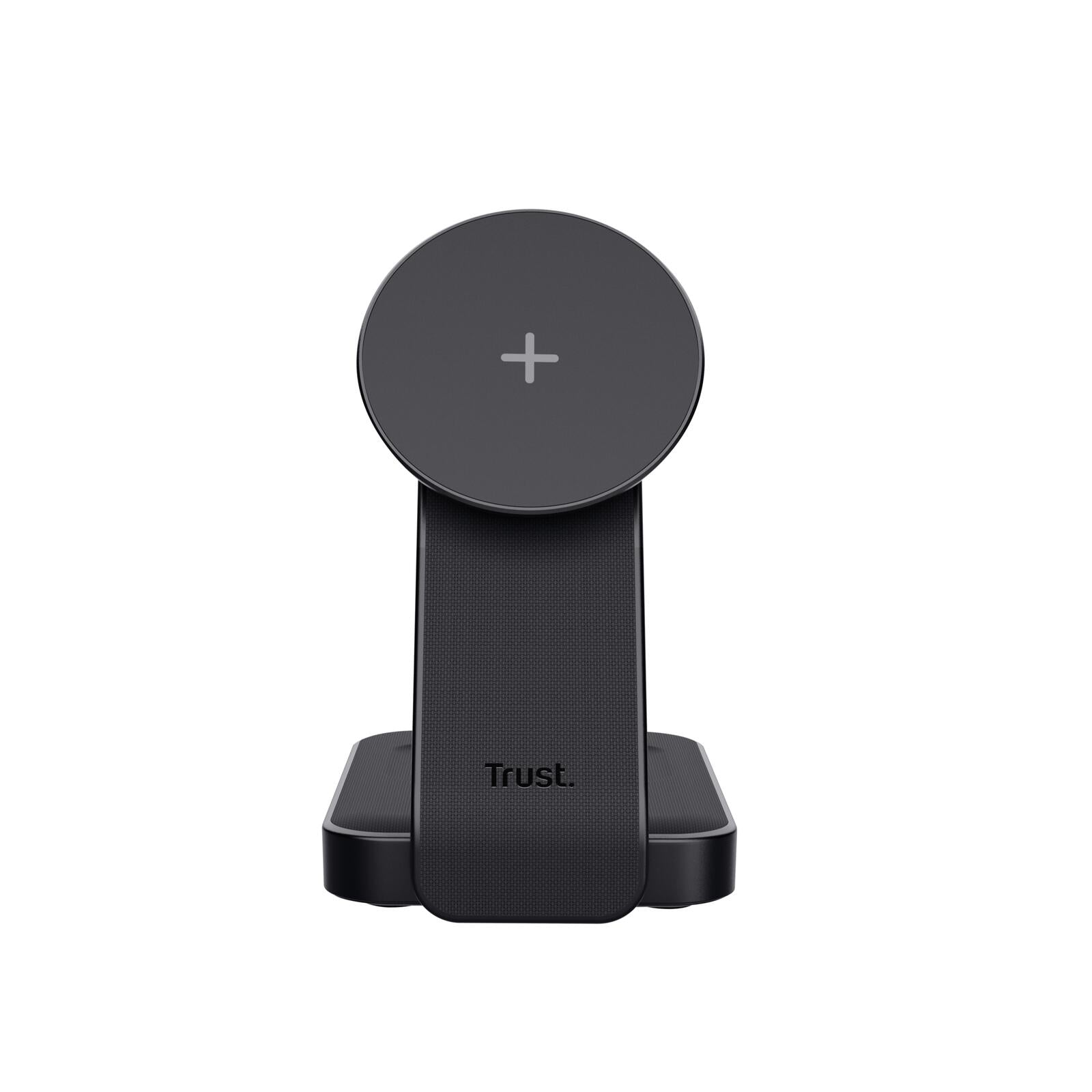 Trust Viro Kabellose, magnetische 3-in-1- Ladestation - Schwarz