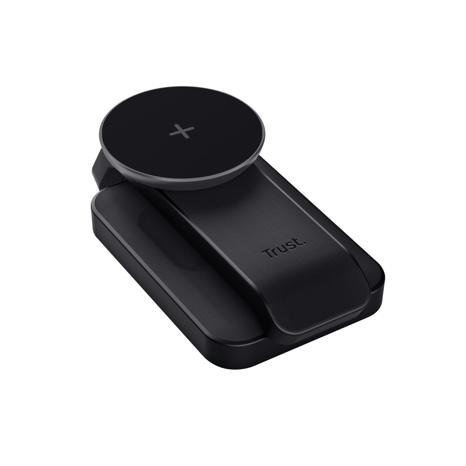 Trust Viro Kabellose, magnetische 3-in-1- Ladestation - Schwarz