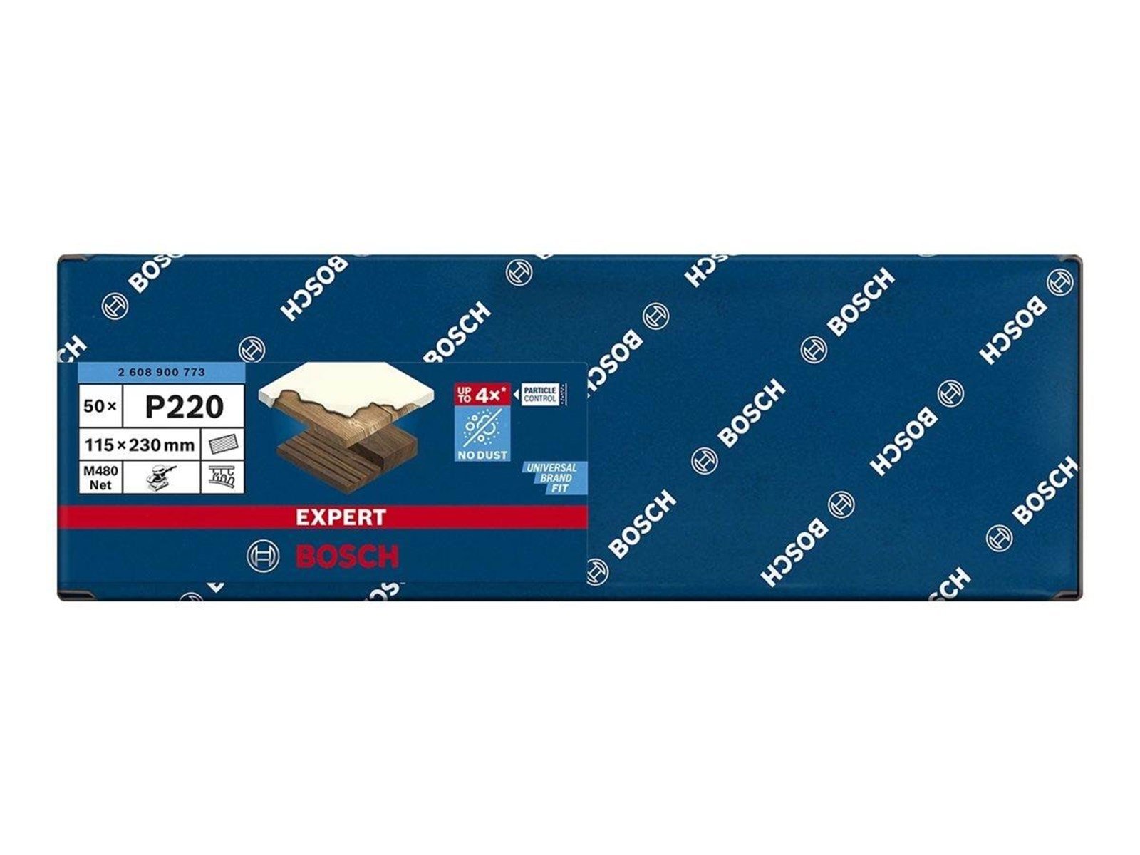 Bosch SLIBEBLAD PLAN 115X230MM NET K220 50 STK