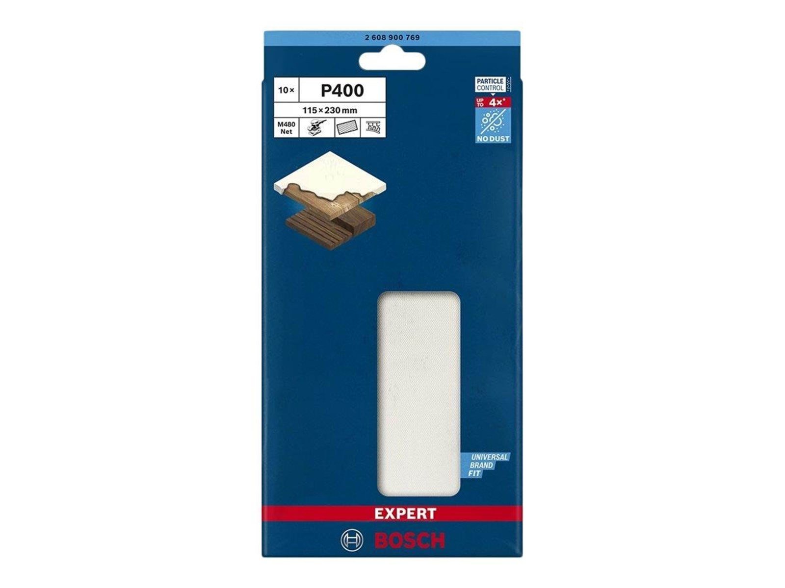 Bosch SLIBEBLAD PLAN 115X230MM NET K400 10 STK